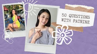 50 Questions with Patrine Choo patrinechoo [upl. by Eikcid]