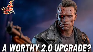 Hot Toys Terminator Battle Damaged Announced [upl. by Deb]