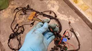 VQ35 Build  Part 56 Starting to Tackle the Wiring Harness [upl. by Ymor]