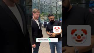 🤯Challenge King MrBeast shocked in India mrbeast india airport mrbeastshorts bollywood shorts [upl. by Ynohtnaleahcim]