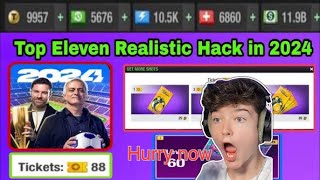 Top Eleven 2024 Hack  Mastering the Game to Get Tokens ⚽ iOS Android Codes [upl. by Kletter]