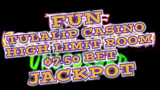 TRIPLE FORTUNE DRAGON UNLEASHED FUN  Tulalip Casino High Limit Room 750 Bet JACKPOT [upl. by Brietta]