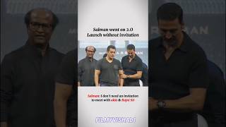 Salman bina bulaye kyo gaye salmankhan rajnikanth [upl. by Oballa]