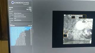 intel i5 8500 test cinebench R15 [upl. by Adnuahsar]