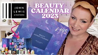 Unboxing the John Lewis Beauty Advent Calendar 2023 Is it Worth the Hype [upl. by Studdard]