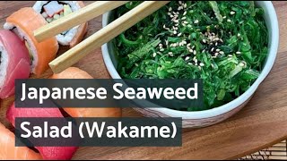 Japanese Seaweed Salad Wakame [upl. by Aiket997]