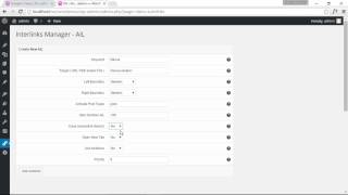 Interlinks Manager  Create an auto internal link [upl. by Eidnim]