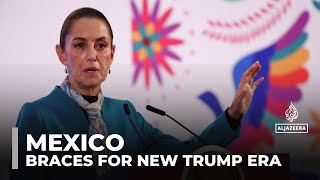 Mexico’s president tells Mexicans Trump win is ‘no reason for concern’ [upl. by Enelyam577]