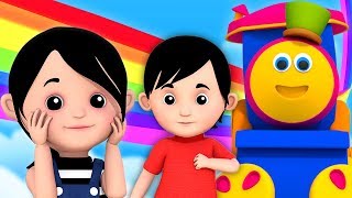 Tren Bob – Gökkuşağı  Çocuk ve Bebek Şarkıları  Kids TV Türkçe [upl. by Ariahay193]