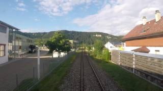 Führerstandsmitfahrt im Naturpark  Express von Tuttlingen nach Sigmaringen 27K [upl. by Birch810]