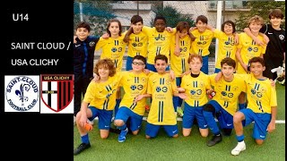 U14 FC Saint Cloud Vs USA Clichy [upl. by Irap986]