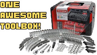 Craftsman 450 piece Mechanics Toolbox unboxing and initial impressions [upl. by Bronny]