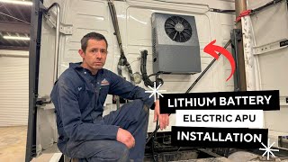 Super Light Weight All Electric APU with Lithium Batteries  First Installation of 2024 [upl. by Georas369]