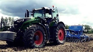 Bezorkowy siew rzepaku 2017 Fendt Vario 1050  Lemken rubin 9  Lemken Solitair 9 [upl. by Warrenne505]