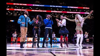 Brooklyn Nets Pride Night Halftime Show w The House of Miyake Mugler [upl. by Leary755]