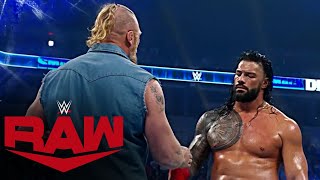 A look at the history between Roman Reigns and Brock Lesnar Raw July 4 2022 [upl. by Gnal]