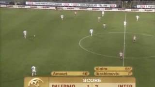 Stagione 20062007  Palermo vs Inter 12 [upl. by Alikat991]