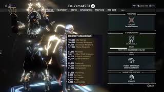 Warframe mr 16 push to 20 insane leveling night [upl. by Mcilroy]