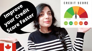 BUILD YOUR CREDIT  TIPS TO IMPROVE CREDIT SCORE IN CANADA FASTER  Sandy Talks Canada [upl. by Anerahs]