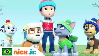 Esperando a neve com a Patrulha Canina ☃️  Nick Jr  Brazil  Português [upl. by Mariko]