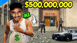 Robbing A MEGA Bank In GTA 5 Mods GTA 5 Tamil  Part 1  STG [upl. by Brittany]