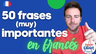 50 frases muy importantes en francés para principiantes [upl. by Eille]