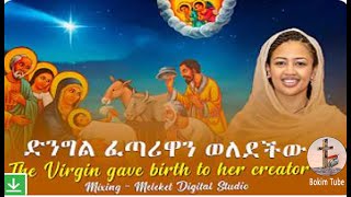 The Virgin gave birth to her creator English Ethiopian Orthodox Tewahedo Mezmur ድንግል ፈጣሪዋን ወለደችው [upl. by Mastic]