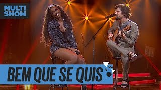 Bem Que Se Quis  IZA  Saulo Fernandes  Música Boa Ao Vivo  Música Multishow [upl. by Nat]