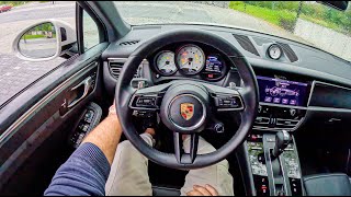 NEW Porsche Macan 2023 20 265HP 0100 POV Test Drive 1818 Joe Black [upl. by Berwick24]