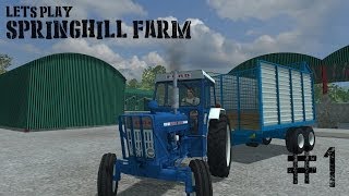 Farming Simulator 2013  Springhill Farm  Ep 1 [upl. by Acceb]