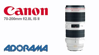 Canon EF 70200mm f28L IS II Product Overview with Marcin Lewandowski [upl. by Kenna]