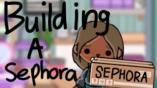 Building a Sephora  I will do a video with the Sephora store [upl. by Lehcem]