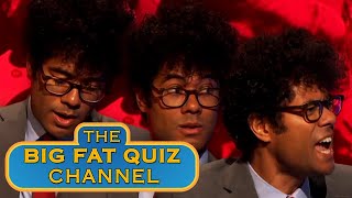 Richard Ayoade Descending Into Madness  Big Fat Quiz Of Everything [upl. by Luing]