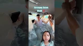 Berenang Dalam Mobil ⁉️ carpool summer swimming shortsvideo [upl. by Gleason869]