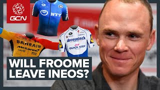 Will Chris Froome Leave Team Ineos  GCNs Racing News Show [upl. by Yasu]