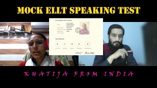 Oxford ELLT Speaking Test from Khatija  Grammar with Arif [upl. by Anaib]