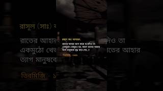 রাতের আহার ত্যাগ মানুষকে বৃদ্ধ করে দেয়🥲😪 shorts islamicstatus shortfeed viralshorts foryou [upl. by Eliza799]