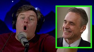 Theo Von Makes Jordan Peterson Laugh 2023 [upl. by Elgna]