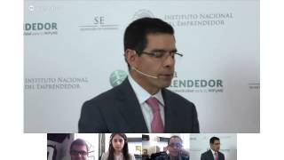 Hangout Enrique Jacob Rocha  Presidente INADEM [upl. by Ennaeiluj444]