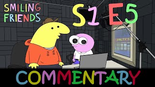 Smiling Friends Commentary S1E5 Who Violently Murdered Simon S Salty [upl. by Amato]