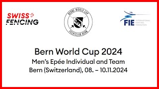 Bern 2024 Epee Individual  Piste Red [upl. by Stillmann]