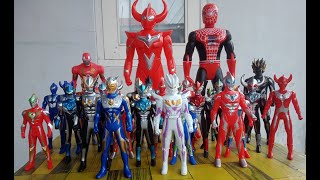 pencarian mainan ultraman ultraman zero ultraman rosso spiderman ironman mainan ultraman banyak [upl. by Juline]