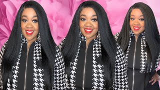 Motown tress glam touch HBL NATURE hd lace front wig [upl. by Grantham567]