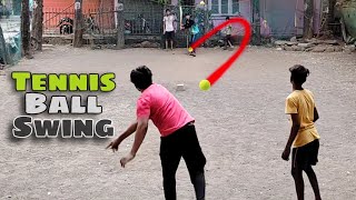 Swing with Tennis Ball in Cricket [upl. by Thetis]