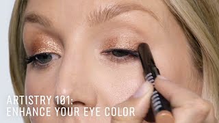 ARTISTRY 101 Enhance Your Eye Color  Eye Makeup Tutorials  Bobbi Brown Cosmetics [upl. by Oir635]