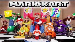 Mario Kart In Real Life 2 [upl. by Yemorej180]