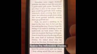 Using an Android Smartphone to Read eBooks [upl. by Nnaarual]