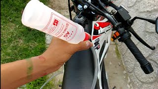 Una moto funciona con ALCOHOL 96° [upl. by Cost]