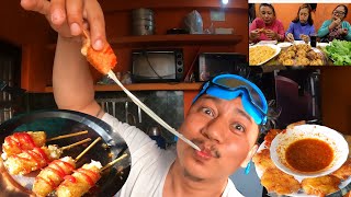 Finally thicheko aalu banyo Today work all day for mukbang video [upl. by Eiznekcm383]