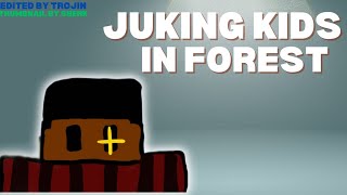 juking kids in forest Gorilla tag [upl. by Leorsiy]